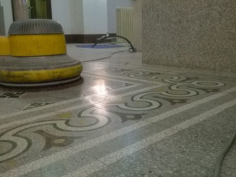 Trattamento pavimenti in marmo